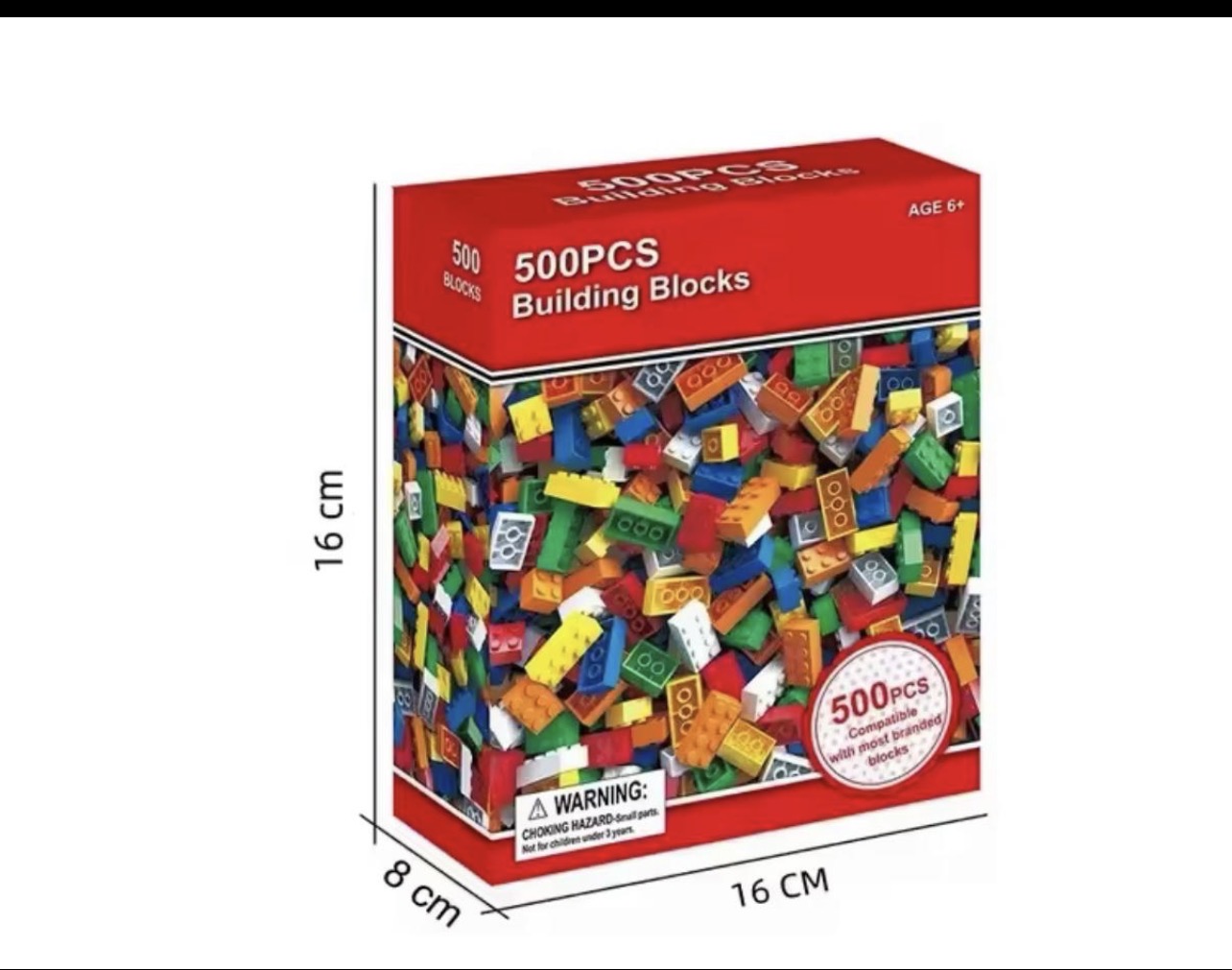 NineGoFirst 500-Piece Building Blocks Construction Set – Age 6+ - Image 3